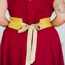 ceinture jaune marbrures 2