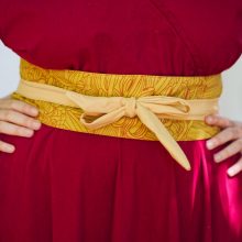 ceinture vague orange 12