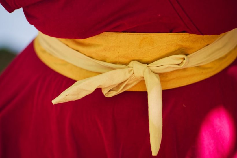 ceinture vague orange 13