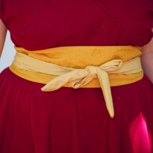 ceinture vague orange 14