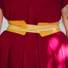 ceinture vague orange 15