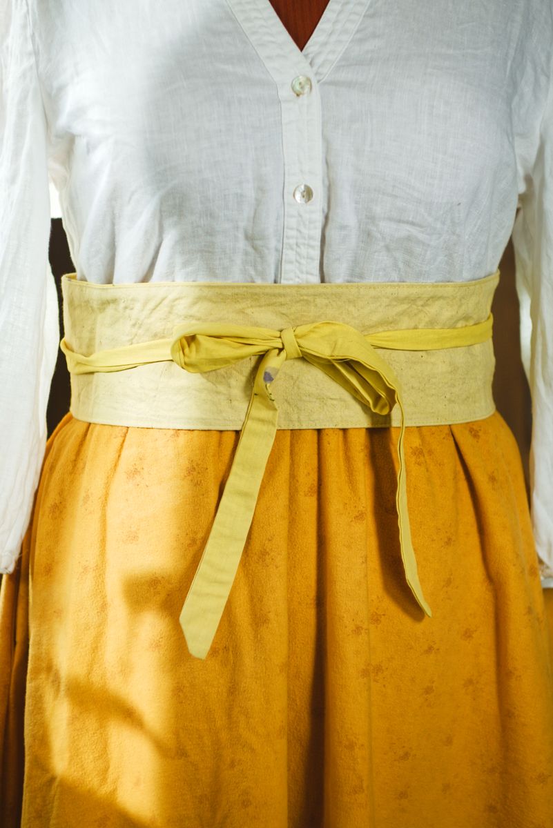 Ceinture Ete - camomille - grosses fleurs 3